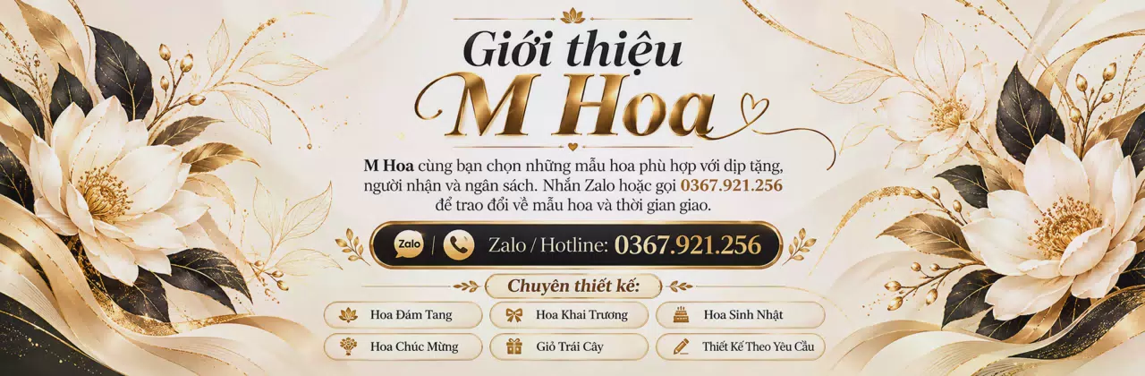 Ảnh bìa Shop hoa tươi Phú Bình Thái Nguyên - Chăm chút món quà từ sắc hoa